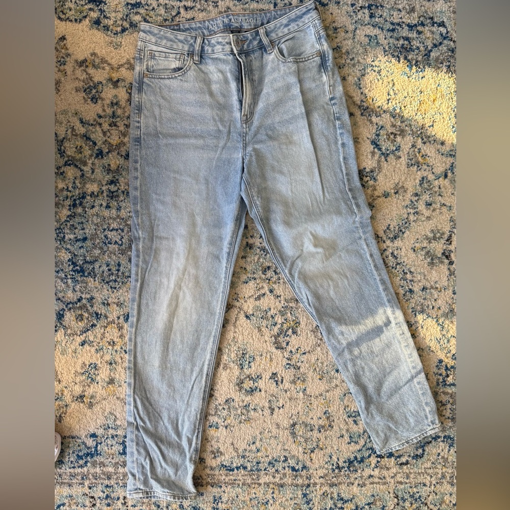 American Eagle Outfitters Strigid Light Blue Jeans - Tall/Long